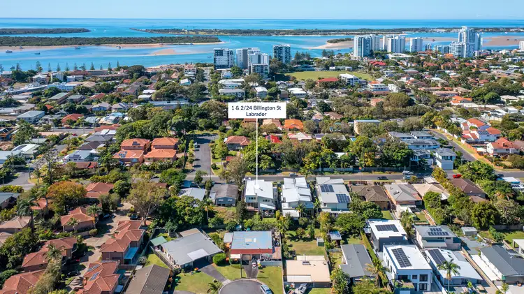 Main view of Homely townhouse listing, 2/24 Billington Street, Labrador QLD 4215