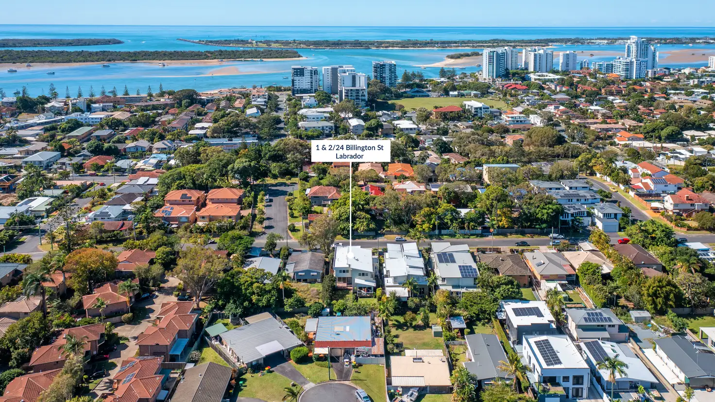 Main view of Homely townhouse listing, 2/24 Billington Street, Labrador QLD 4215