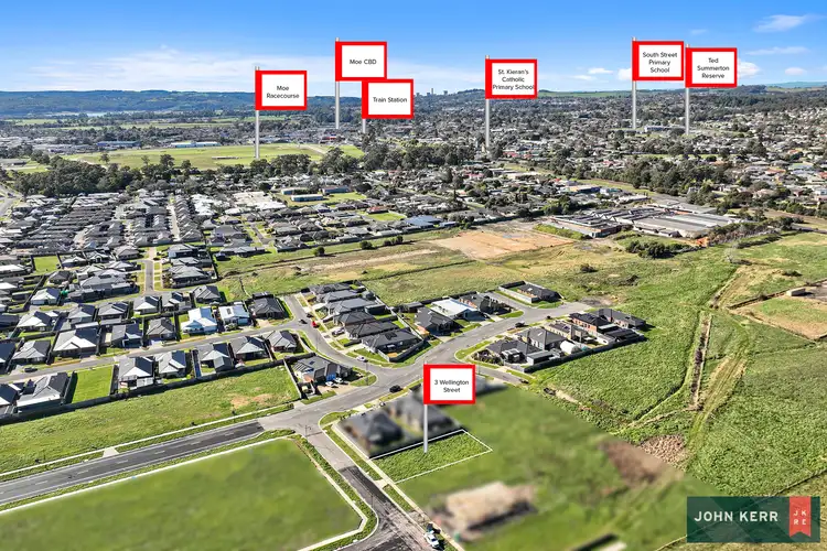 Second view of Homely land listing, 3 (Lot 1001) Wellington Street, Moe VIC 3825