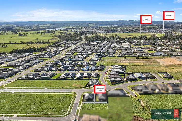 Third view of Homely land listing, 3 (Lot 1001) Wellington Street, Moe VIC 3825
