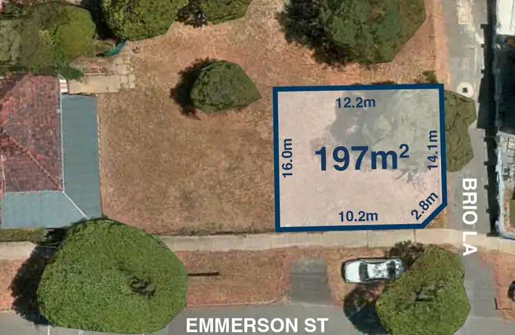 Second view of Homely land listing, 70 Emmerson Street, North Perth WA 6006