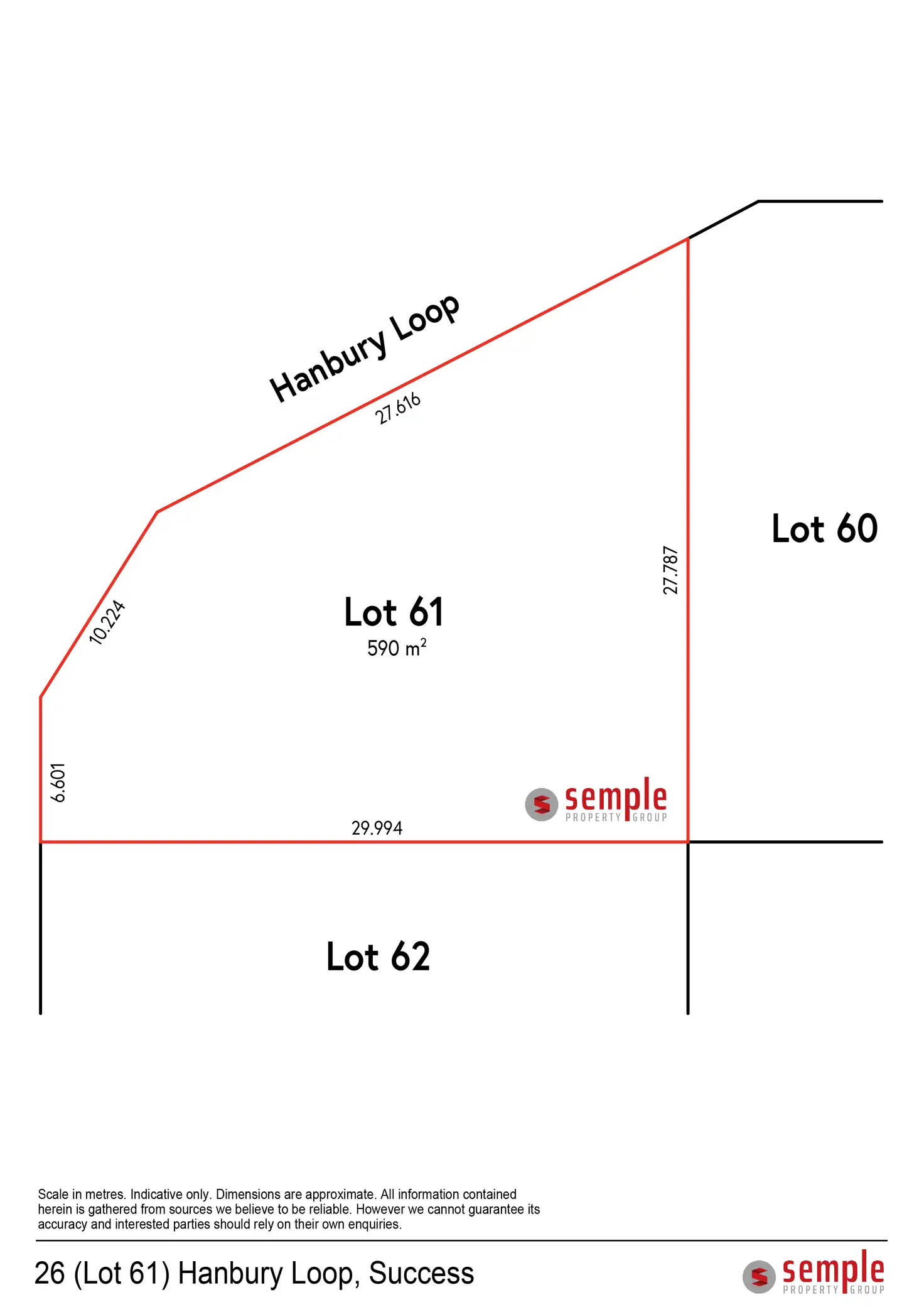 Main view of Homely land listing, 26 Hanbury Loop, Success WA 6164