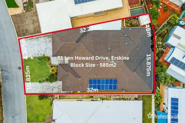 Second view of Homely house listing, 51 Len Howard Drive, Erskine WA 6210