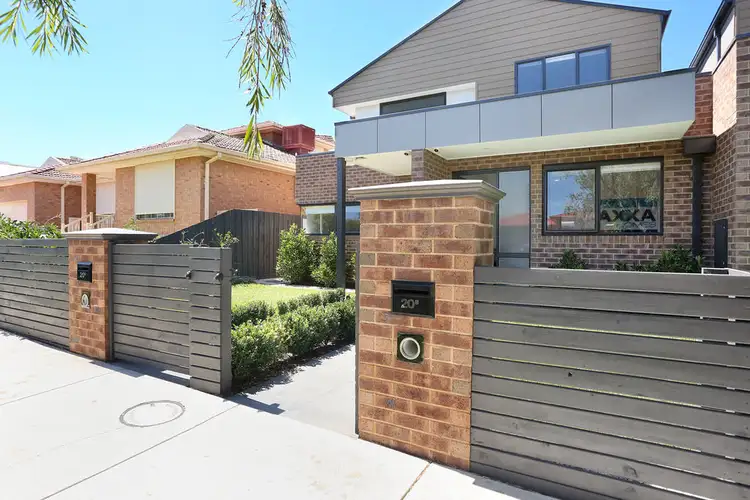 Main view of Homely townhouse listing, 20B Queen Street, Coburg VIC 3058