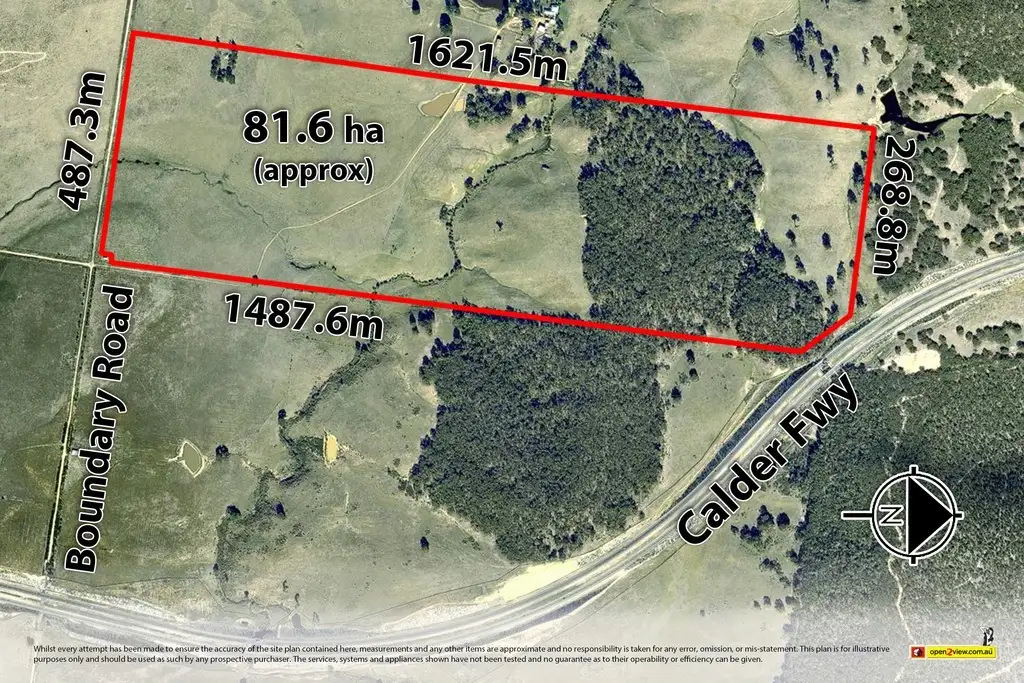 Main view of Homely land listing, Lot 3 Boundary Rd, Malmsbury VIC 3446