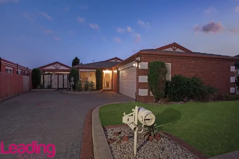 Main view of Homely house listing, 4 Xavier Court, Sunbury VIC 3429