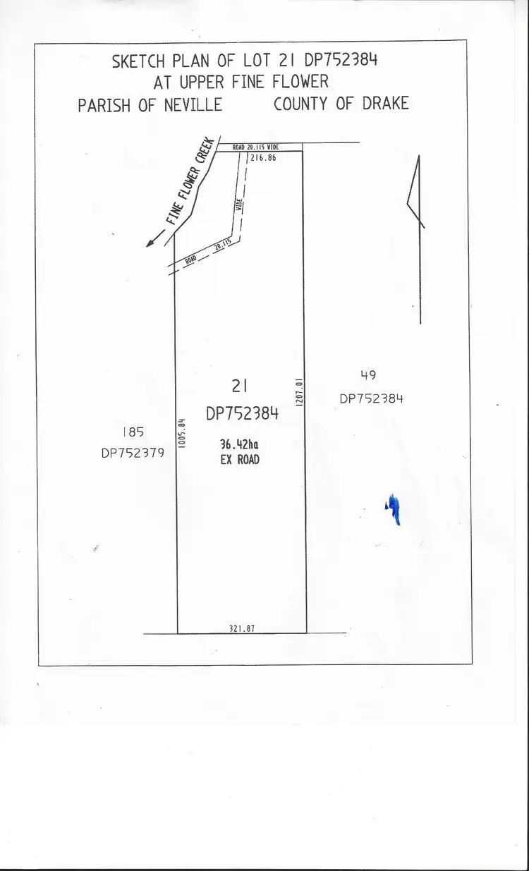 Second view of Homely land listing, Lot 21 Upper Fine Flower Rd, Upper Fine Flower NSW 2460