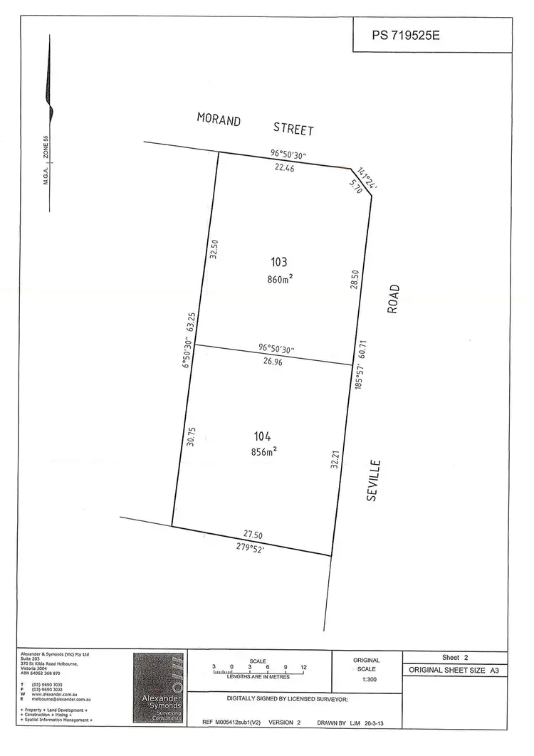 Second view of Homely land listing, Lot 103 Morand Street, Gisborne VIC 3437