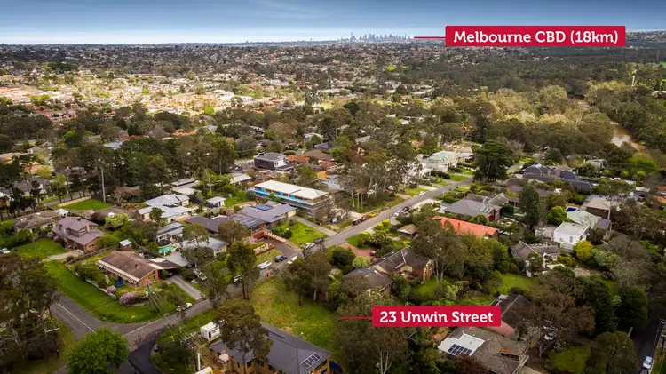 Second view of Homely land listing, 23 Unwin Street, Templestowe VIC 3106