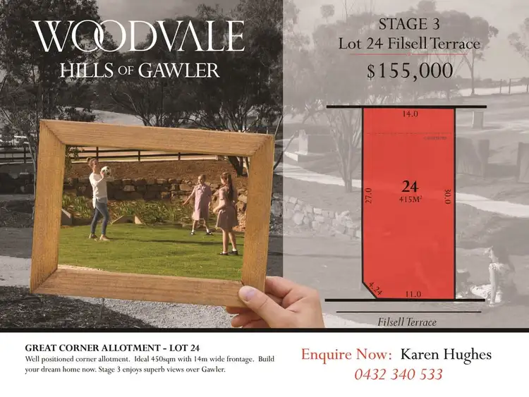Main view of Homely land listing, Lot 24 Filsell Terrace, Gawler South SA 5118