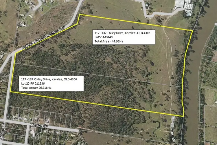Second view of Homely land listing, 117 Oxley Drive, Karalee QLD 4306