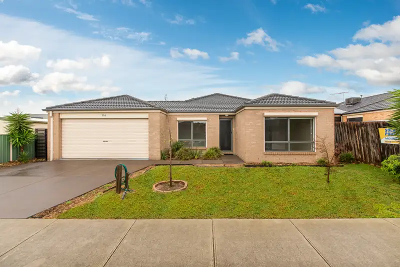 Main view of Homely house listing, 64 Coakley Crescent, Lovely Banks VIC 3213