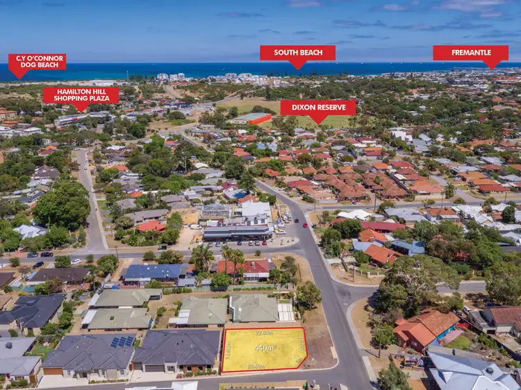 Main view of Homely land listing, 45 Stratton Street, Hamilton Hill WA 6163