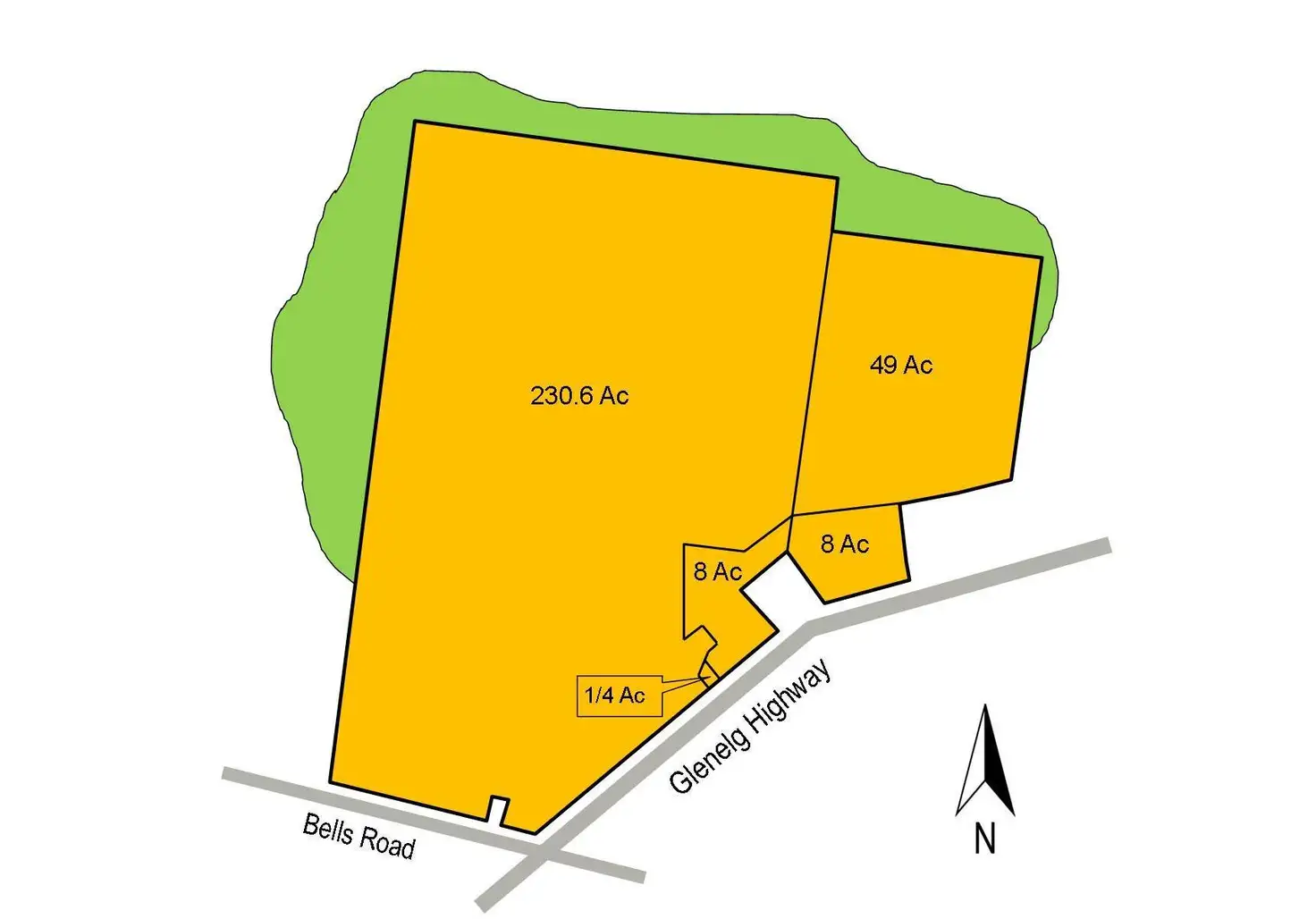 Main view of Homely rural property listing, 624 Glenelg Highway, Smythes Creek VIC 3351