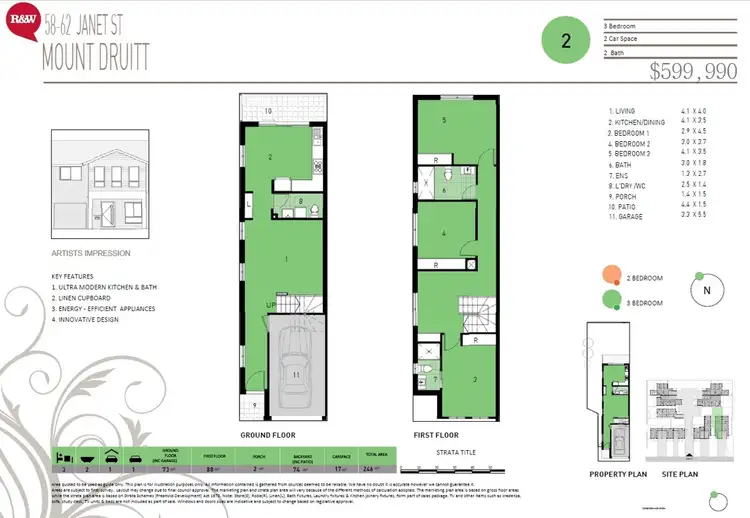 Third view of Homely townhouse listing, 4/58-62 Janet Street, Mount Druitt NSW 2770