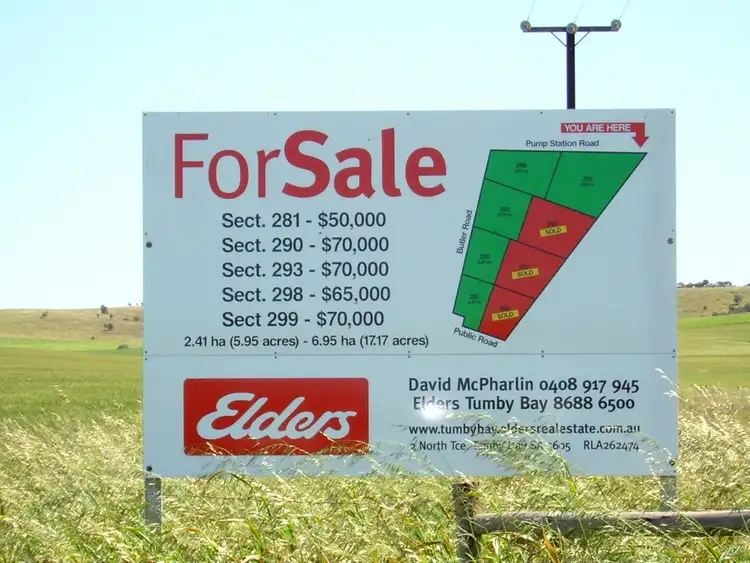 Seventh view of Homely land listing, Sect 281 Butler rd, Tumby Bay SA 5605
