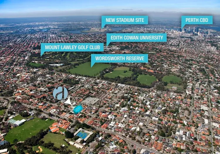 Second view of Homely land listing, 34a Wandarrie Avenue, Yokine WA 6060