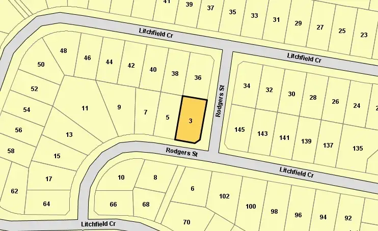 Second view of Homely land listing, 3 Rodgers Street, Long Beach NSW 2536