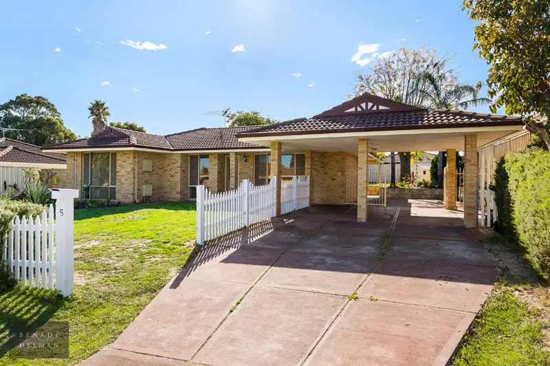 Main view of Homely house listing, 5 Burham Court, Marangaroo WA 6064