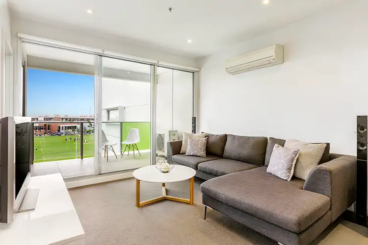 Second view of Homely apartment listing, 402/64 Macaulay Road, North Melbourne VIC 3051