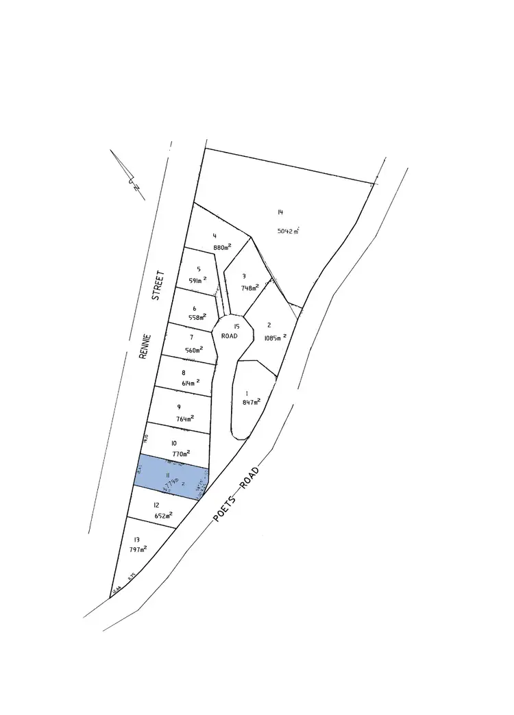 Second view of Homely land listing, 1 Tennyson Court, West Hobart TAS 7000