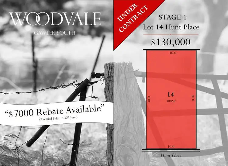 Main view of Homely land listing, Lot 14 Hunt Place, Gawler South SA 5118