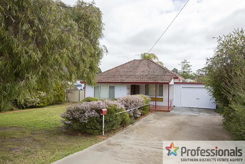 Main view of Homely house listing, 7 Lawley Street, Collie WA 6225