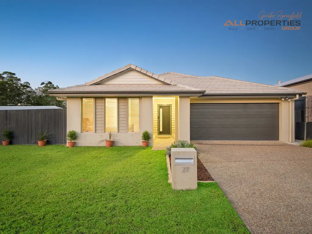 Main view of Homely house listing, 27 Francisca Drive, Augustine Heights QLD 4300
