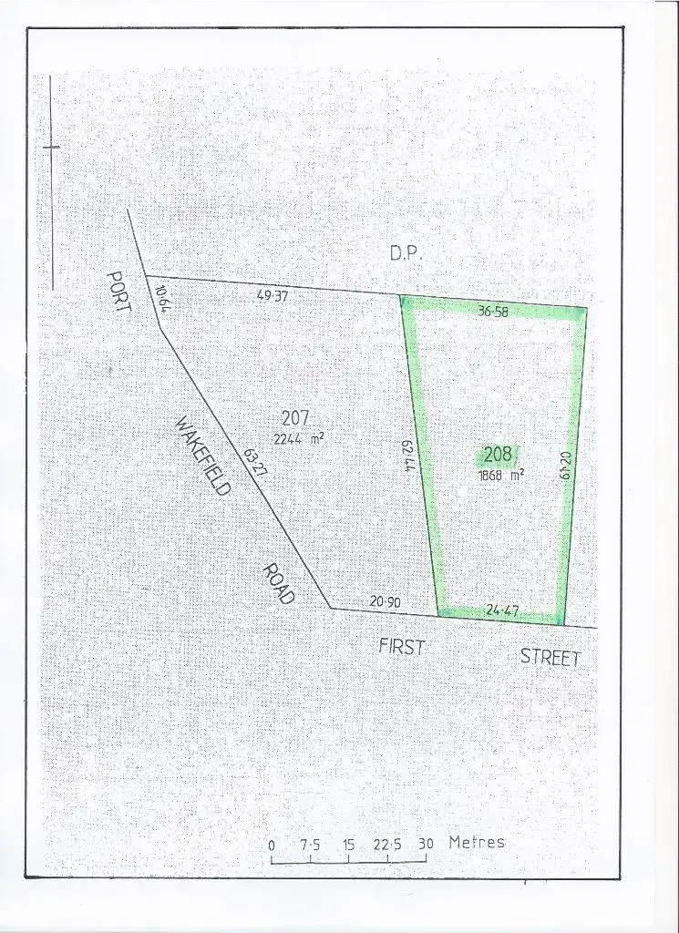 Main view of Homely land listing, Lot 208 First Street, Wild Horse Plains SA 5501