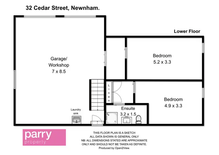 Second view of Homely house listing, 32 Cedar Street, Newnham TAS 7248