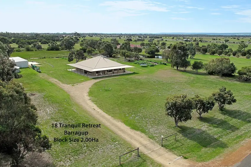 Main view of Homely house listing, 18 Tranquil Retreat, Barragup WA 6209