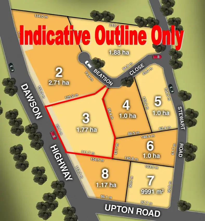 Main view of Homely land listing, 15 (Lot 3) Beatson Close, Beecher QLD 4680