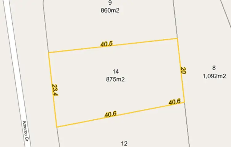 Sixth view of Homely land listing, 14 Amaroo Crescent, Innes Park QLD 4670