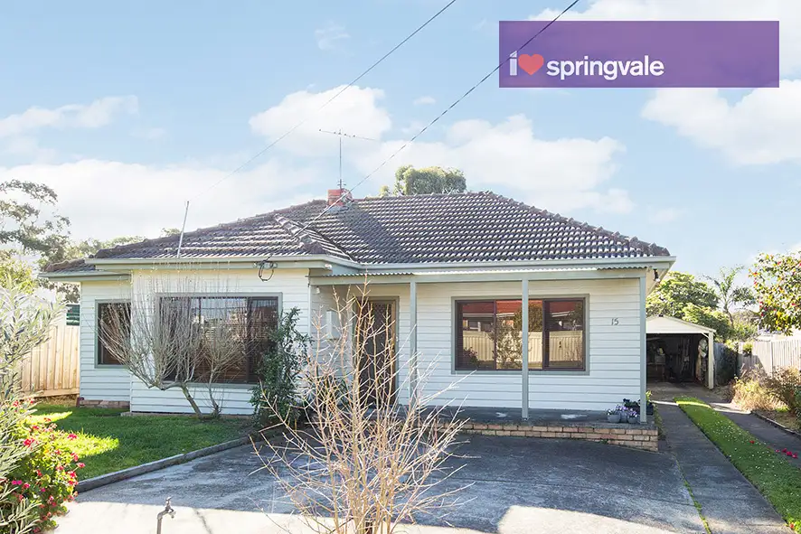 Main view of Homely house listing, 15 Maple Street, Springvale VIC 3171