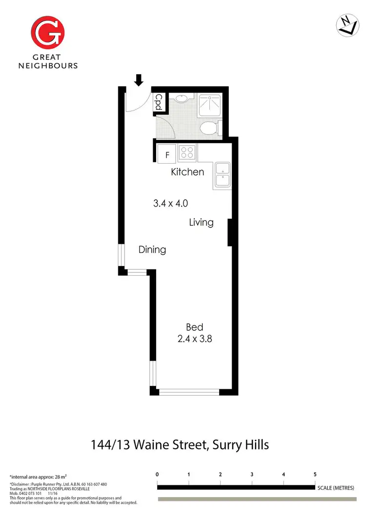 Seventh view of Homely apartment listing, 144/13 Waine Street, Surry Hills NSW 2010