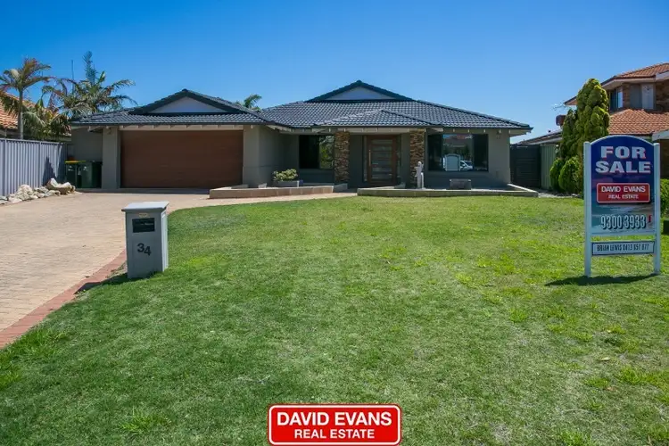 Second view of Homely house listing, 34 Guardian Loop, Currambine WA 6028