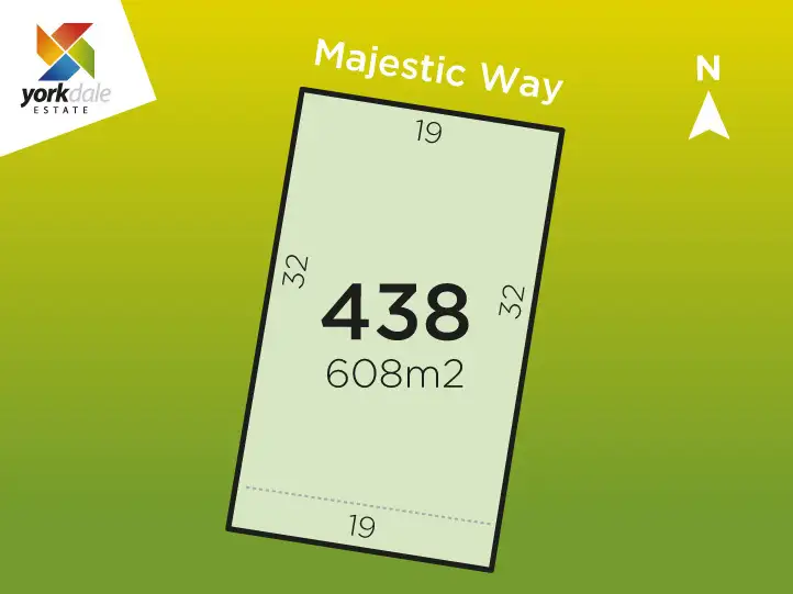 Main view of Homely land listing, Lot 438 Majestic Way, Delacombe VIC 3356