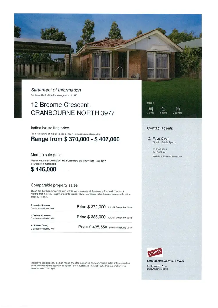 Fifth view of Homely house listing, 12 Broome Crescent, Cranbourne North VIC 3977