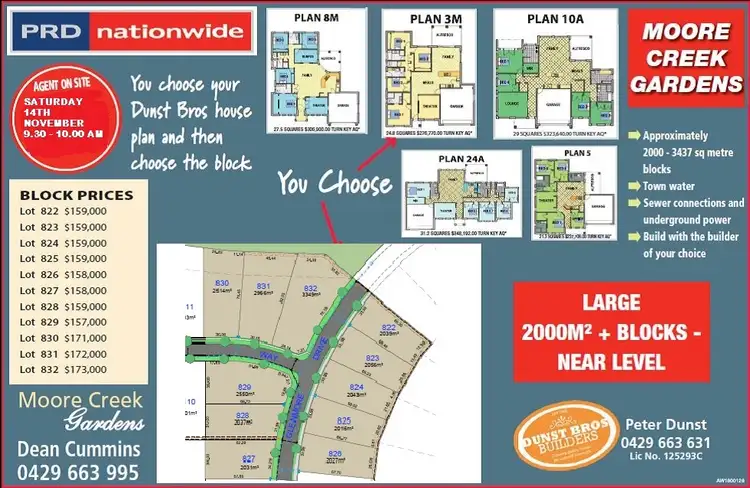 Main view of Homely land listing, Lot 827 Moore Creek Gardens, Tamworth NSW 2340