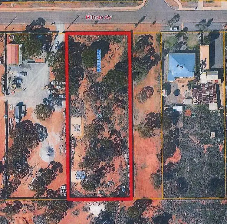 Second view of Homely land listing, 3 Milner Avenue, Boulder WA 6432