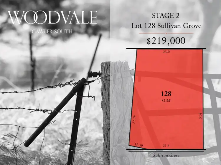 Main view of Homely land listing, Lot 128 Sullivan Grove, Gawler South SA 5118