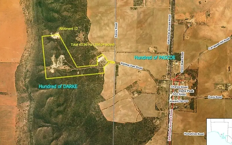 Main view of Homely land listing, Allotment 12 Railway Dam Road, Darke Peak SA 5642