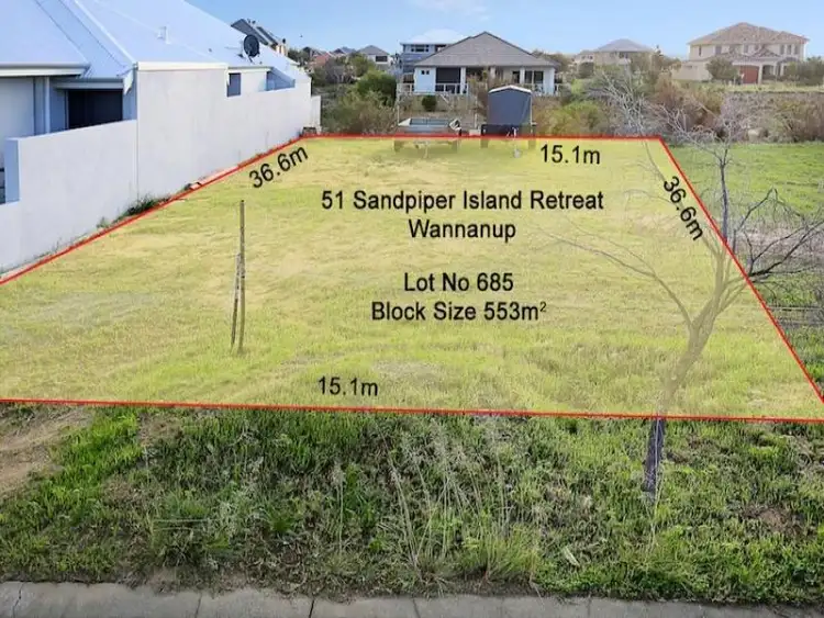 Second view of Homely land listing, 51 Sandpiper Island Retreat, Wannanup WA 6210