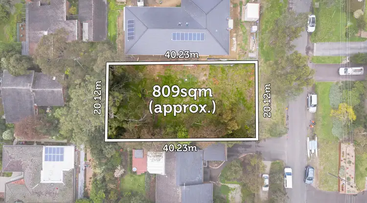 Main view of Homely land listing, 23 Unwin Street, Templestowe VIC 3106