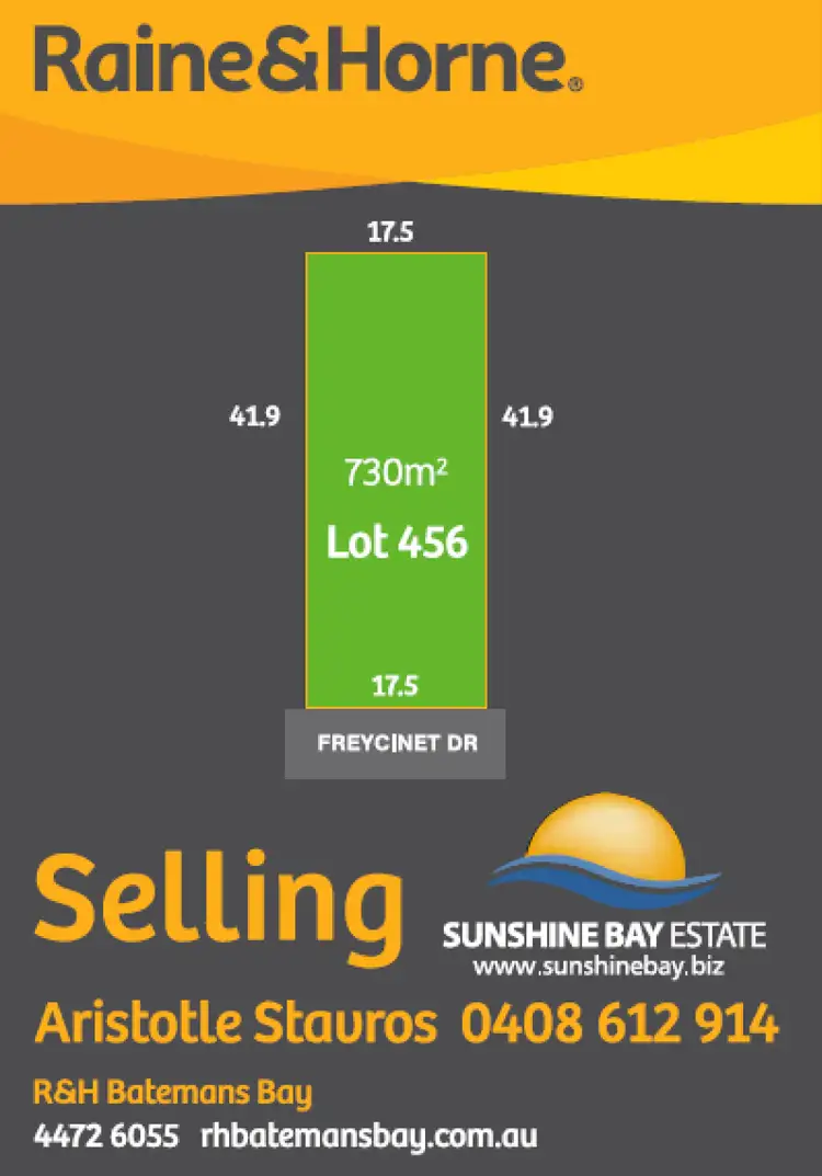 Lot 456 Freycinet Drive, Sunshine Bay NSW 2536