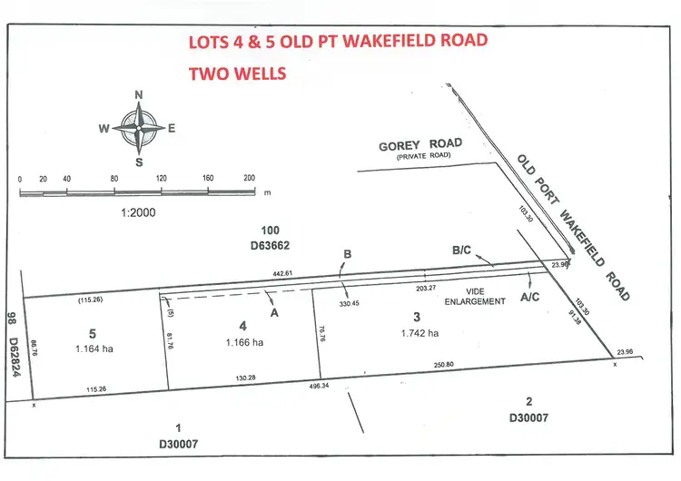 Lots 4 & 5 Old Pt Wakefield Road, Two Wells SA 5501