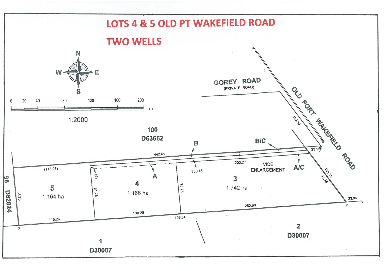 Main view of Homely land listing, Lots 4 & 5 Old Pt Wakefield Road, Two Wells SA 5501