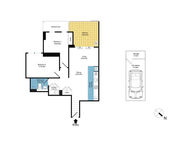 Seventh view of Homely apartment listing, 24/6 Park  Avenue, Waitara NSW 2077