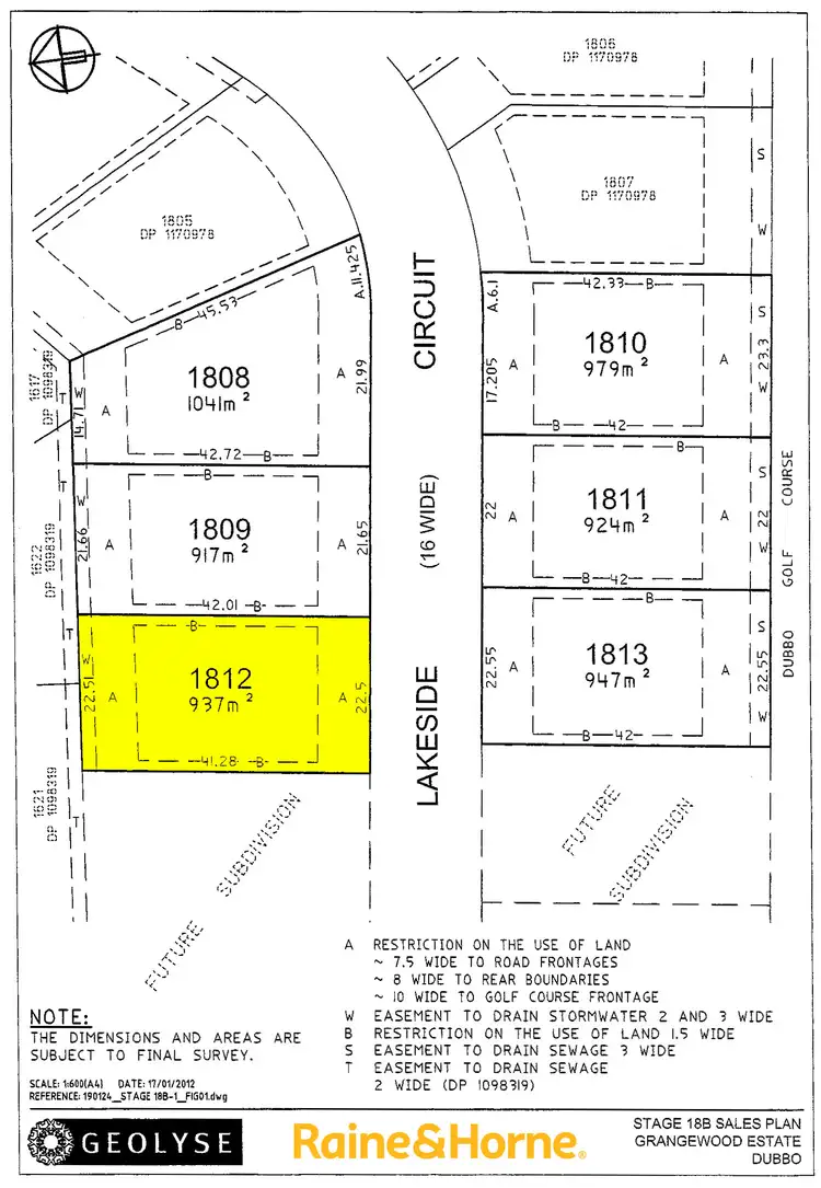 Third view of Homely land listing, 57 Lakeside Circuit, Dubbo NSW 2830
