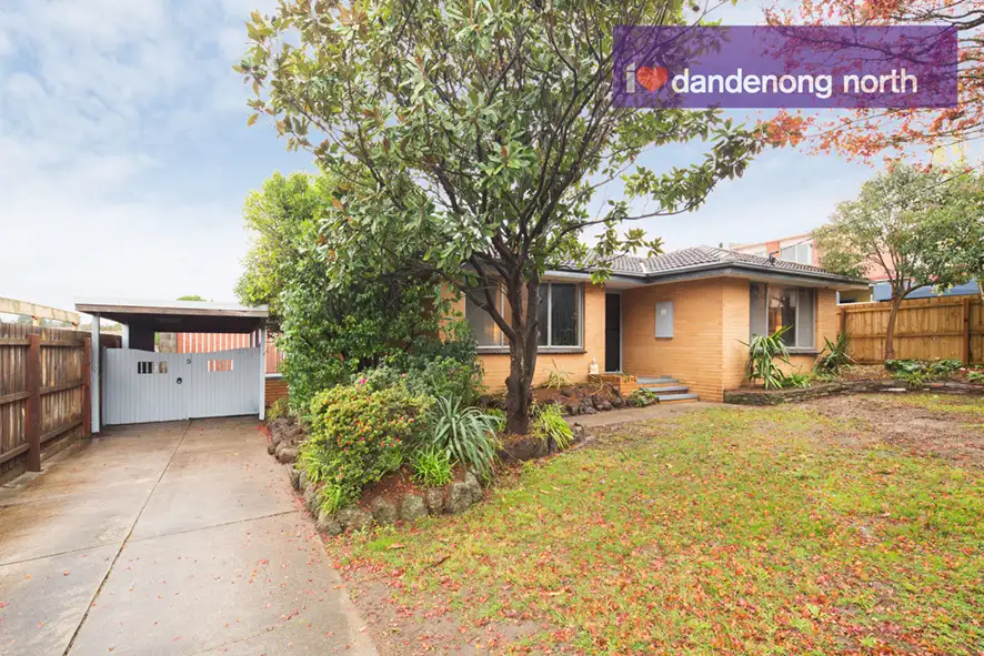 Main view of Homely house listing, 5 Crawford Avenue, Dandenong North VIC 3175